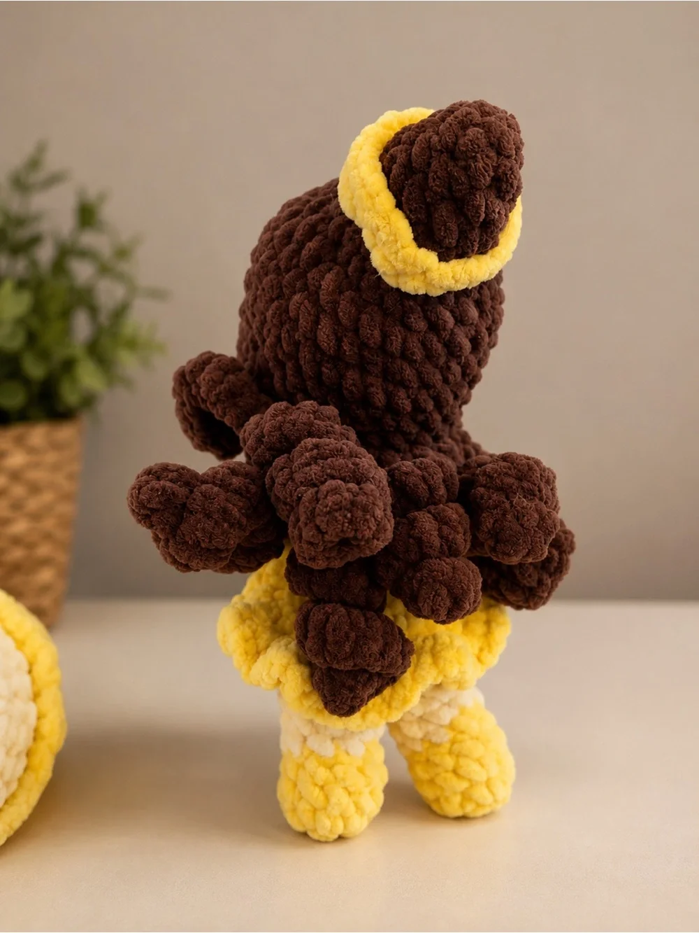 Homemade adorable yellow